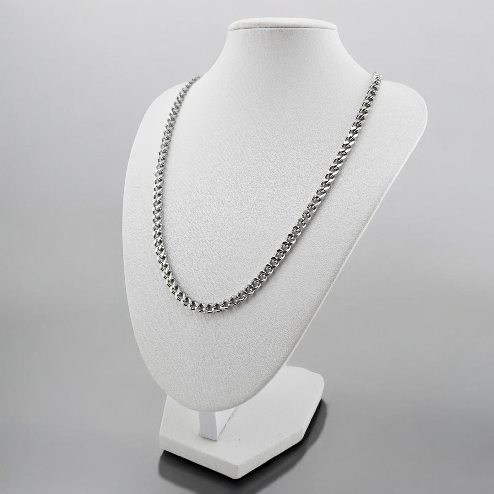 Büste kubanische Gliederkette 7x5mm